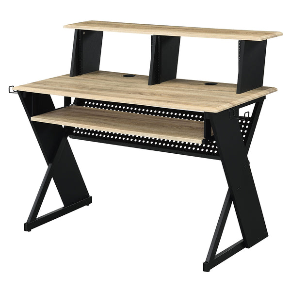 ACME Humanity Natural & Black Music Desk Model OF00992