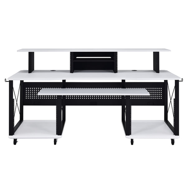 ACME Megara White & Black Music Desk Model OF00995
