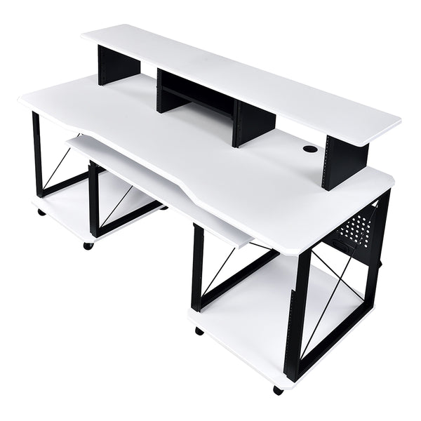 ACME Megara White & Black Music Desk Model OF00995