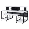 ACME Megara White & Black Music Desk Model OF00995