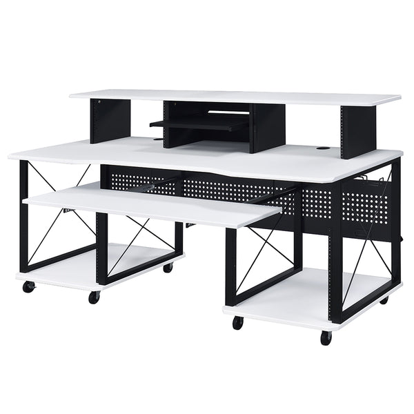 ACME Megara White & Black Music Desk Model OF00995