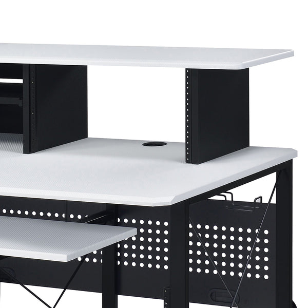 ACME Megara White & Black Music Desk Model OF00995