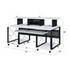 ACME Megara White & Black Music Desk Model OF00995
