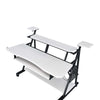 ACME Willow White & Black Music Desk Model OF00996