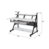 ACME Willow White & Black Music Desk Model OF00996