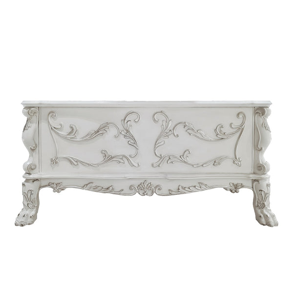 ACME Dresden Bone White Executive Writing Desk Model OF01715