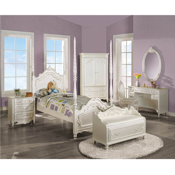 ACME Pearl Pearl White Desk Model OF02441