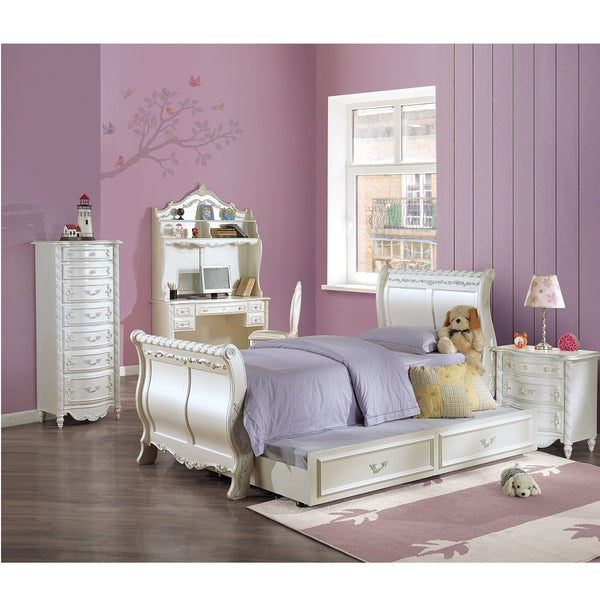 ACME Pearl Pearl White Hutch Model OF02442