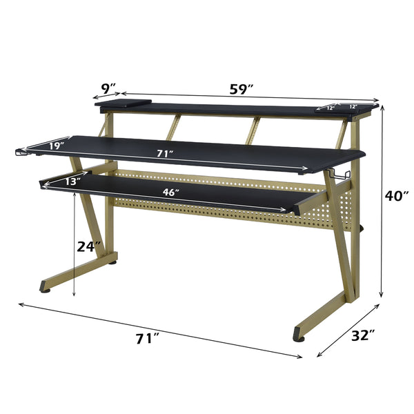 ACME Saida Black Music Desk Model OF02747