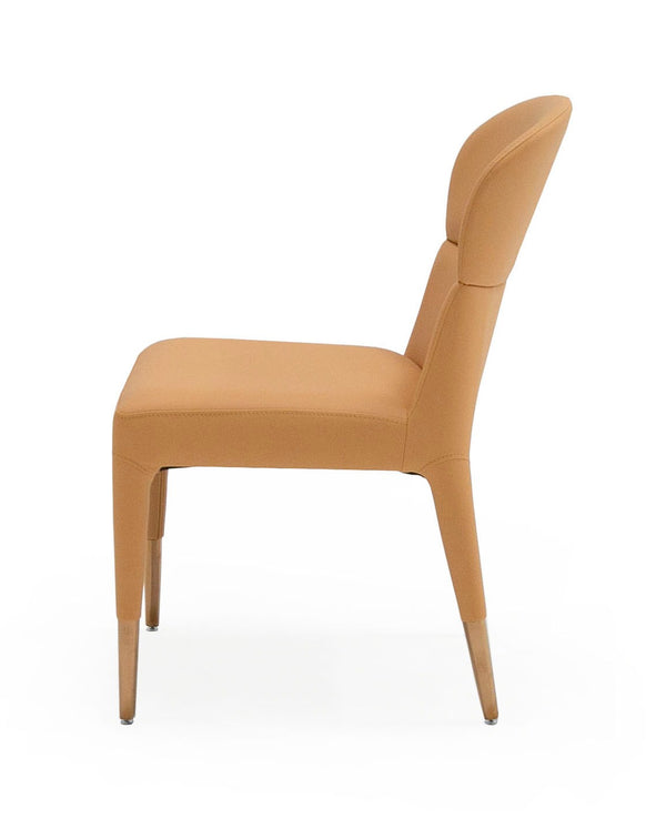 Modrest Ogden Modern Peach & Rosegold Dining Chair (Set Of 2) Model VGCS-CH-17193