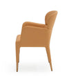 Modrest Ogden Modern Peach & Rosegold Dining Armchair Model VGCS-ACH-17193
