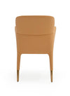 Modrest Ogden Modern Peach & Rosegold Dining Armchair Model VGCS-ACH-17193