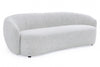 Omaha Modern Off White Fabric Sofa