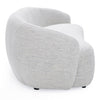 Omaha Modern Off White Fabric Sofa