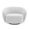 Modrest Omaha Modern Swivel Off White Fabric Chair Model VGKK-KF2823-BEI-CH