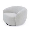 Modrest Omaha Modern Swivel Off White Fabric Chair Model VGKK-KF2823-BEI-CH