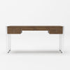 Modrest Orcutt Modern Walnut & Stainless Steel Desk Model VGBBMQ2003-DESK