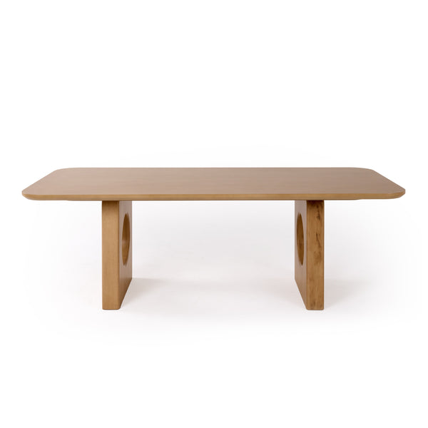 Nova Domus Oshana Modern White Oak Dining Table Model VGMA-MIT-5351-DT