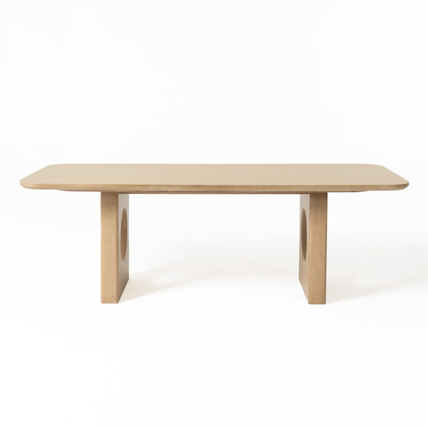 Nova Domus Oshana Modern White Oak Dining Table Model VGMA-MIT-5351-DT