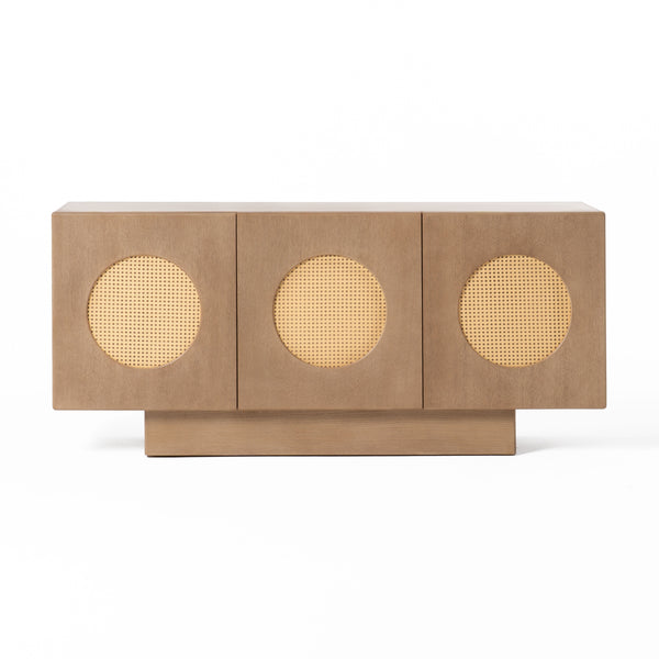 Oshana Modern White Oak Buffet