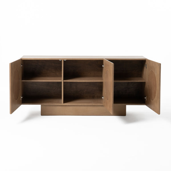 Nova Domus Oshana Modern White Oak Buffet Model VGMABH-751