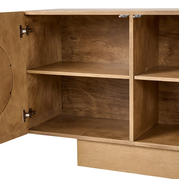 Nova Domus Oshana Modern White Oak Buffet Model VGMABH-751