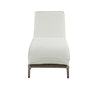ACME Salena Beige Fabric & Gray Patio Sun Lounge Model OT01094