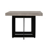 Modrest Sharon Modern Concrete & Black Metal Dining Table Model VGLBOWEN-DT200-01