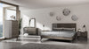 Nova Domus Palermo Italian Modern Faux Concrete & Grey Bed Model VGACPALERMO-BED