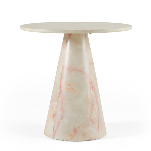 Modrest Pampa Modern Faux Marble End TableModel VGGM-ET-1751