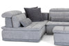 David Ferrari Panorama Italian Modern Grey Fabric Modular Sectional Sofa Model VGFT-PANORAMA-GRY
