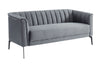 Patton Modern Dark Grey Fabric Sofa