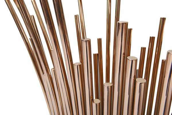 Modrest Paxton Modern Glass & Rosegold Console Table Model VGVCK817-CS-RG-CT