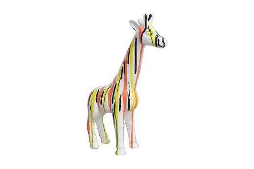 Modrest Multi Colored Giraffe Sculpture Model VGTH-PC-0167