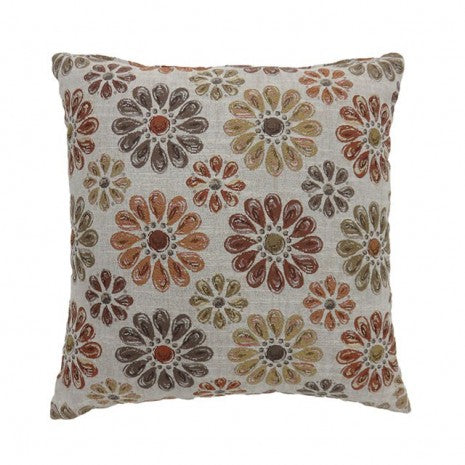 Furniture of America Kyra Orange/Multi Transitional Throw Pillow Model PL6024OR-L-2PK