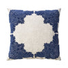 Furniture of America Beth Beige/Indigo Contemporary Throw Pillow Model PL8009-2PK