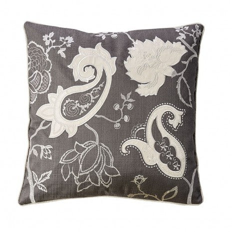 Furniture of America Nana Dark Gray Contemporary Throw Pillow Model PL8013-2PK