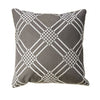 Furniture of America Bess Dark Gray Contemporary Throw Pillow Model PL8014-2PK