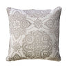 Furniture of America Joy Cream/Gray Contemporary Throw Pillow Model PL8023-2PK