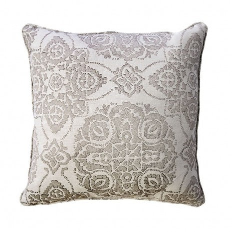 Furniture of America Joy Cream/Gray Contemporary Throw Pillow Model PL8023-2PK