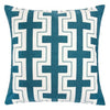 Furniture of America Kari Teal Contemporary Accent Pillow Model PL8054-2PK