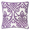 Furniture of America Jorja Purple Contemporary Accent Pillow Model PL8063-2PK