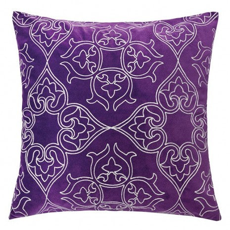 Furniture of America Kyla Purple Contemporary Accent Pillow Model PL8064-2PK