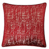 Furniture of America Belle Red Contemporary Accent Pillow Model PL8068-2PK