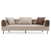 Divani Casa Plume Modern Brown Fabric Sofa Model VGOD-ZW-24014-NH30173-5