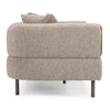 Plume Modern Brown Fabric Sofa