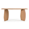 Prado Modern White Oak Console Table