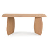 Prado Modern White Oak Console Table