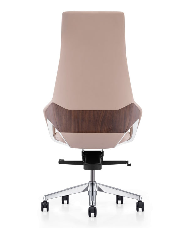 Prost Modern Beige High Back Executive Office Chair