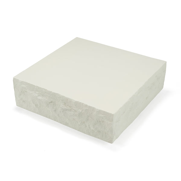 Modrest Quarry Modern Off White Square Coffee Table Model VGVC-CT111